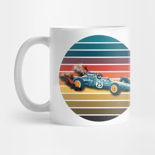 Retro Racecar Mug